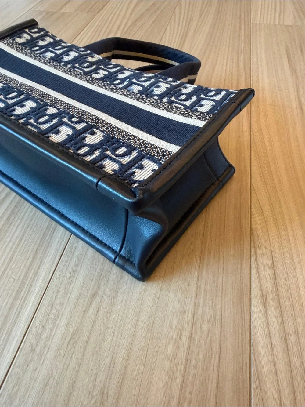 Dior book tote bag east west